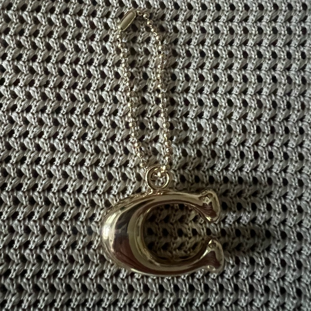Coach Gold Key Holder - Picture 2 of 2